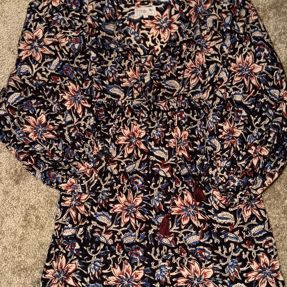Floral Print Women's Top
